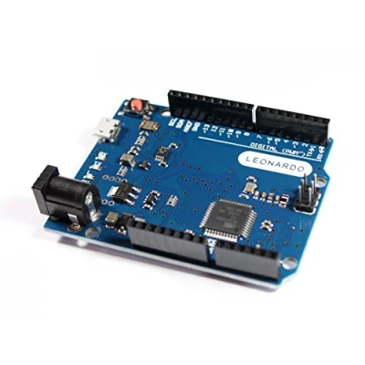 Bild av Paradisetronic.com Leonardo Dev Board med Atmel AVR ATmega32u4 mikrokontroll, 5 V 16 MHz, 100 % Arduino kompatibel utvecklingskort