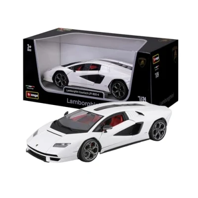 Bild av Burago May Cheong GROUP BBURAGO 1/24 Lamborghini Countach LPI 800 4 fordon för barn från 3 år 21102, flerfärgad