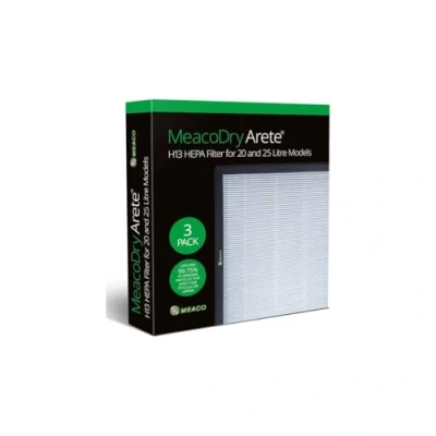 Bild av Meaco HEPA Filter H13 Arete Dry 20L And 25L 3pcs