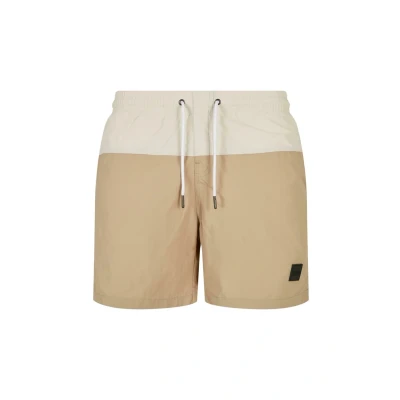 Bild av Urban Classics Block Surfshorts, Storlek: 5XL, Unionbeige/softseagrass