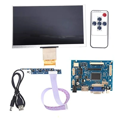 Bild av 7&quot;TFT LCD Display HDMI VGA Bildschirm Kit 1024 * 600 Kompatibel 3/2