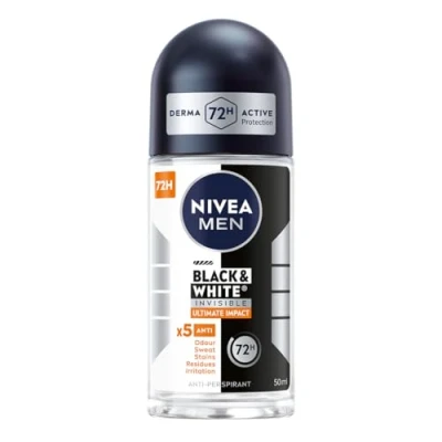 Bild av NIVEA MEN Black &amp; White Ultimate Impact Antiperspirant Rol on 50 ml