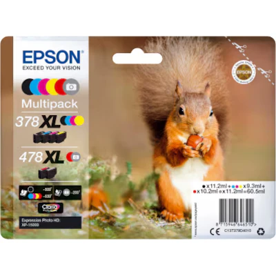 Bild av Epson 2939873 Bläckstrålepatron, Flerfärgad, Multipaket