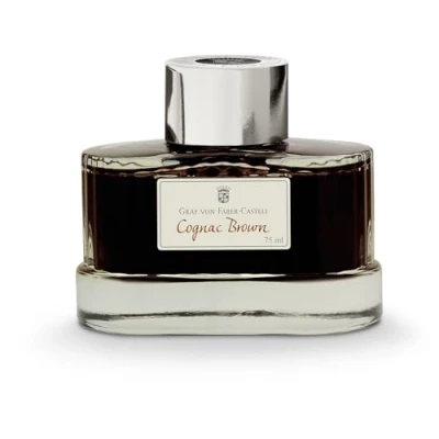 Bild av Graf von Faber Castell Bläckflaska Cognac Brown 75 ML