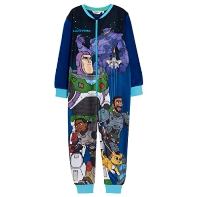 Bild av Buzz Lightyear Onesie för pojkar pyjamas barn fleece dragkedja allt i ett leksak berättelse myskläder, mång, 4 5 År