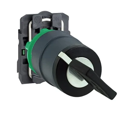 Bild av Schneider Electric Black selec to r switch diam 22 keylock