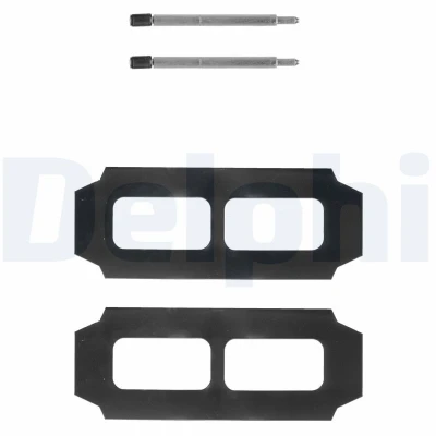 Bild av DELPHI LX0104 Kit d&#039;accessoires, plaquette de frein à disque MERCEDES BENZ: T2/LN1 Van / Break, Сamion Plateau/Сhâssis