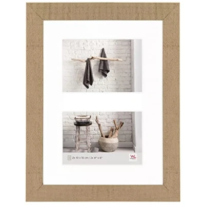 Bild av walther design HO215C hem träram, 2 (10 x 15 cm), beige brun