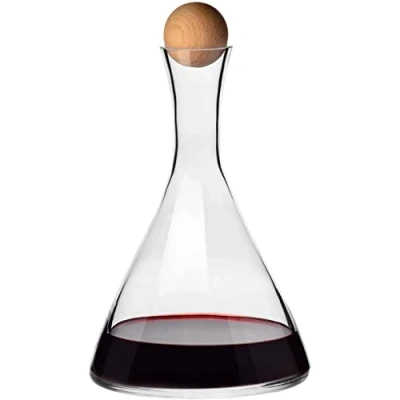 Bild av KROSNO Red Wine Decanter Carafe Glass 1000 ML Avant Garde Collection Perfekt för hem, restauranger och fester