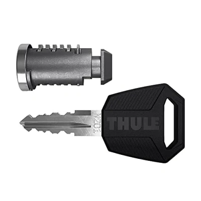 Bild av Thule enknappssystem 6 pack, silver/svart