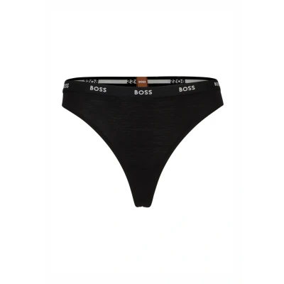 Bild av BOSS Thong String, Storlek: XS, Black