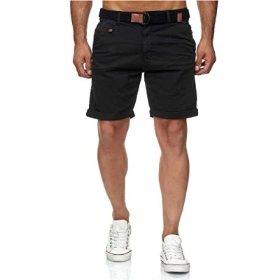 Bild av Indicode Conor bomullsshorts för män, svart, M