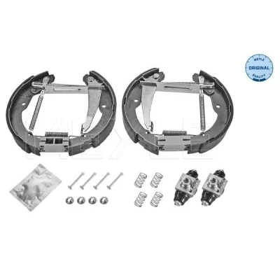 Bild av Bromsbackar, sats, Bakaxel, skoda octavia i, combi roomster, roomster praktik, 1H0 611 053, 1J0 609 525, 526,