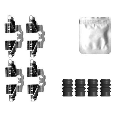Bild av TEXTAR 82560500 Kit d&#039;accessoires, plaquette de frein à disque SUZUKI: SWIFT 5