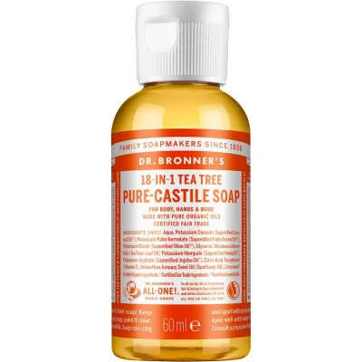 Bild av Dr. Bronner&#039;s Pure Castille Liquid Soap Tea Tree 60 ml