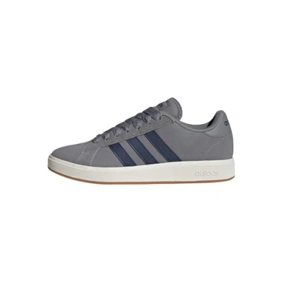 Bild av adidas För Män GRAND COURT BASE 00s SHOES, grey three/dark blue/off white, 42 2/3 EU