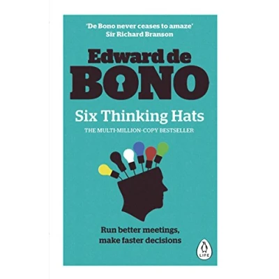 Bild av Six Thinking Hats: The multi million bestselling guide to running better meetings and making faster decisions