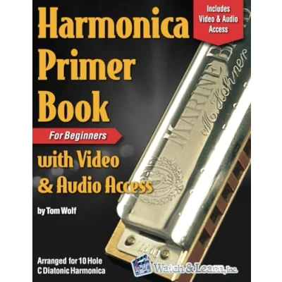 Bild av Harmonica Primer Book for Beginners with Video and Audio Access