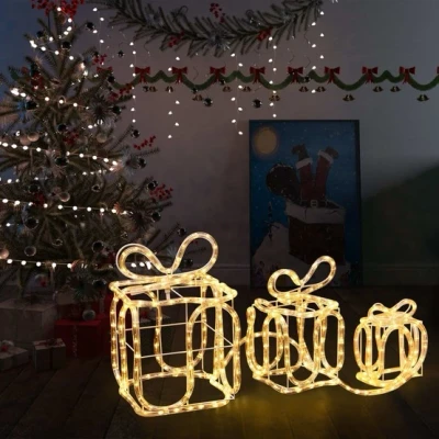 Bild av VidaXl Juldekoration Julklappar 180 Led Inomhus/Utomhus