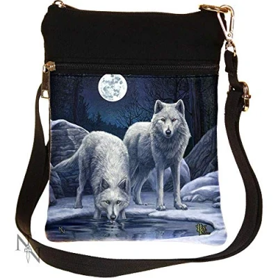 Bild av Nemesis Now B2979H7 Warriors Of Winter Lisa Parker axelväska 23 cm svart, PU och duk, en storlek