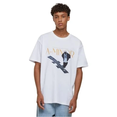 Bild av Upscale by Mister Tee Aminor Tshirt med print, Storlek: XL, White