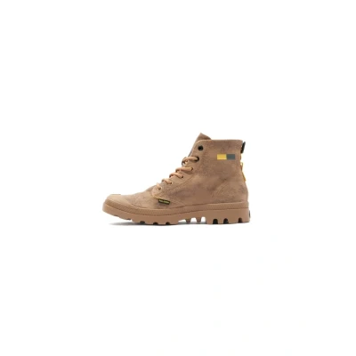 Bild av Palladium Mixed Pampa Ankle Boot, 40 EU, kastanj, EU