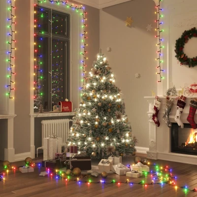 Bild av VidaXl Kompakt Ljusslinga Med 2000 Led Flerfärgad 45 M Pvc