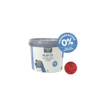 Bild av Creall Play It Sand Red 750gr.