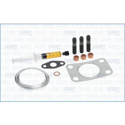 Bild av AJUSA JTC11861 Kit de montage, compresseur with studs, syringe oil avec joints instructions montage VOLKSWAGEN: Crafter 30 35 Bus
