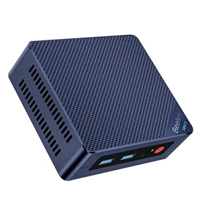 Bild av Beelink MINI S13 minidator, 13:e generationens Intel Alder Lake N150 processor (upp till 3,6 GHz) 16 GB RAM, 500GB SSD, affärsdator, dubbel HDMI/WiFi 6/BT 5.2/RJ45/WOL