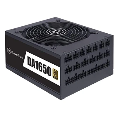 Bild av SilverStone Decathlon Series Strömförsörjning 1650 Watt 135 mm ATX 80 Plus Gold certificate