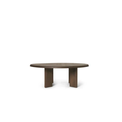 Bild av Ferm Living Tarn Coffee Table Soffbord Dark Stained Beech B: 107.6 x H: 38 D: 108.1 cm