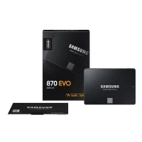 Bild av Samsung SSD 870 EVO, 250 GB, Form Factor 2.5, Intelligent Turbo Write, Magician 6 Software, Black
