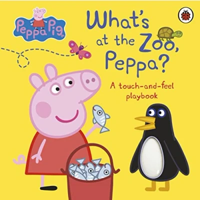 Bild av Peppa Pig: What&#039;s At The Zoo, Peppa?: A Touch and Feel Playbook
