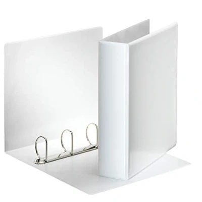 Bild av Esselte Essentials presentationspärm PP, 5 cm ringdiameter, 49705 A4, vit