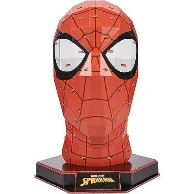Bild av 4D pussel, 82 delar Marvel Spider Man 3D pusselmodellsats med stativ, bordsdekoration, pussel för vuxna och pojkar, 12+ år