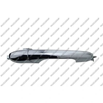 Bild av PRASCO FT0308001 Dörrhandtag ytter, till höger fram förkromad FIAT: 500 Hatchback
