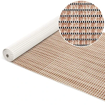 Bild av ANRO Mjukskumsmatta, badmatta, badrum och duschmatta, halkfri, enfärgad, beige, 100x65 cm