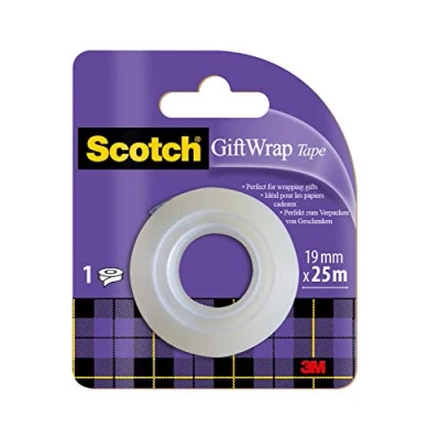 Bild av Scotch CAT 15 REFILL presenttejp påfyllning, 19 mm x 25 m