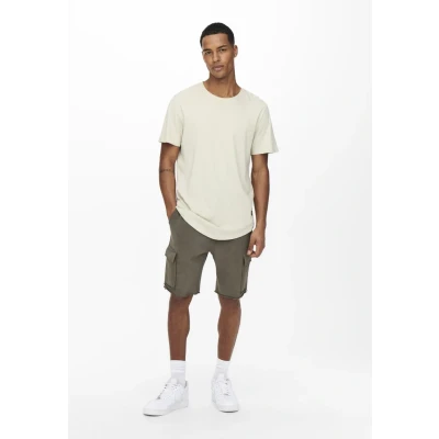 Bild av Only &amp; Sons Onsmatt LIFE Longy TEE Tshirt bas, Storlek: Large, Pelican