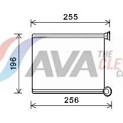 Bild av PRASCO CN6281 Radiateur De Chauffage PEUGEOT: 308 I 3/5 portes, SW, CC, CITROËN: C3 Picasso
