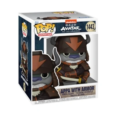 Bild av Funko POP! Super: Avatar: the Last Airbender Appa With Armor Samlarobjekt vinylfigur Presentidé Officiella varor Leksaker för barn och vuxna Anime fans modellfigur samlare