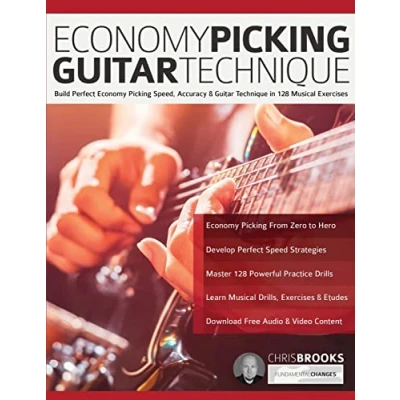 Bild av Economy Picking Guitar Technique: Speed Secrets for Smooth, Economical Mastery