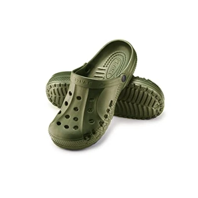 Bild av ESTRO Trädgårdsskor Herr Tofflor Dam Unisex Trädgård Clogs Gummi Lätta Sommar A78 (45, Grön)