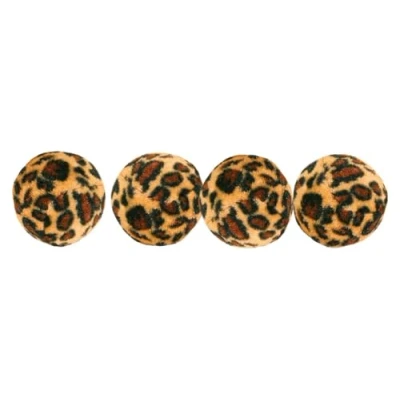 Bild av Trixie Set of Toy Balls with Leopard Print ø 4 cm