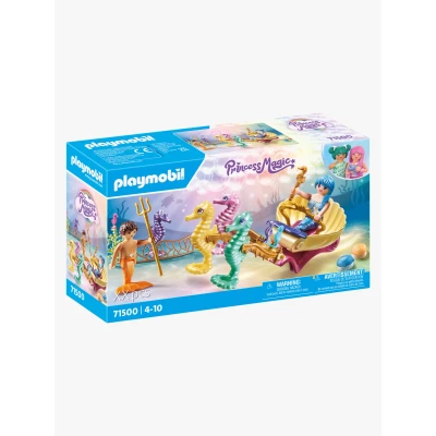 Bild av Playmobil 71500 Princess Magic Byggsats Sjöjungfrur med Sjöhästvagn