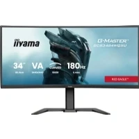 Bild av 34&quot; iiyama G MASTER Red Eagle GCB3484WQSU B1 LED monitor curved HDR