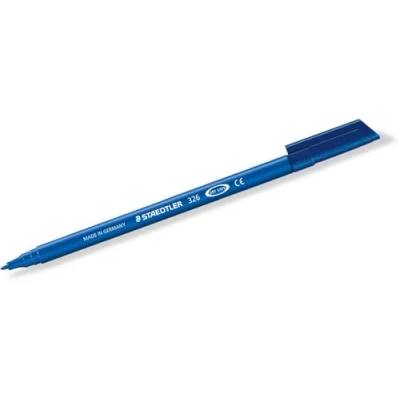 Bild av Staedtler Fibre tip pen Noris.10 pcs blue