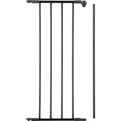 Bild av BabyDan Förlängning Säkerhetsgrind Flex Medium 33 cm, Svart
