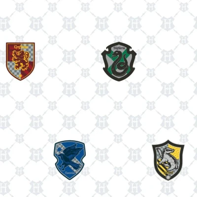 Bild av RoomMates Wallstickers Harry Potter House